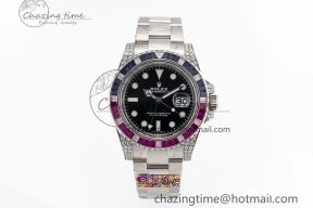 Aaa fake watches Edition Best 1707 GMT Steel CLEAN Sustainable VR Custom 116759SARU 904L 1218